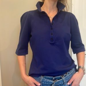 Burberry Navy Women’s Polo Shirt